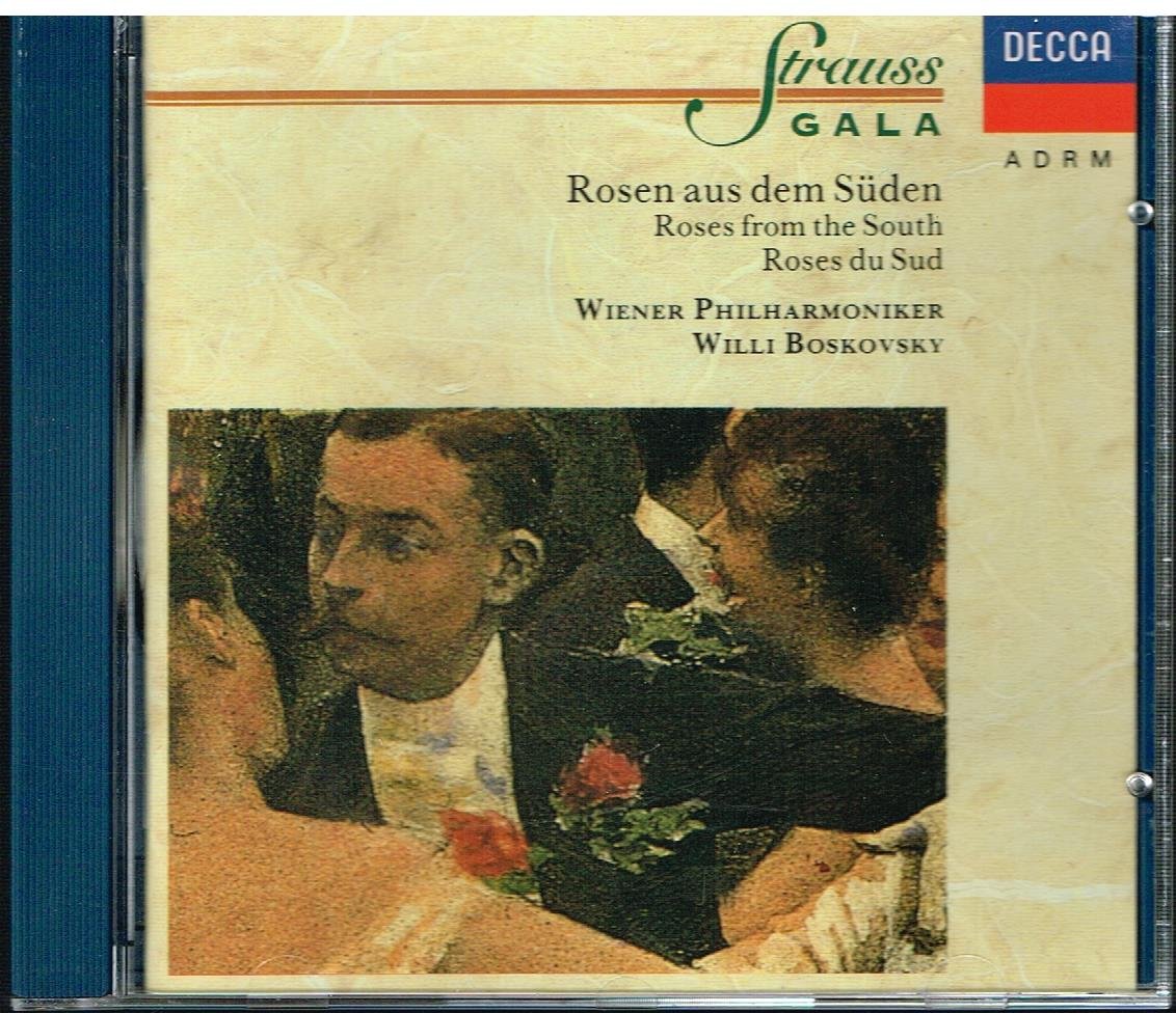 Rosen Aus Dem Suden; Willi Bos [Audio CD] Vienna Philharmonic Orchestra; Boskovsky, Willi