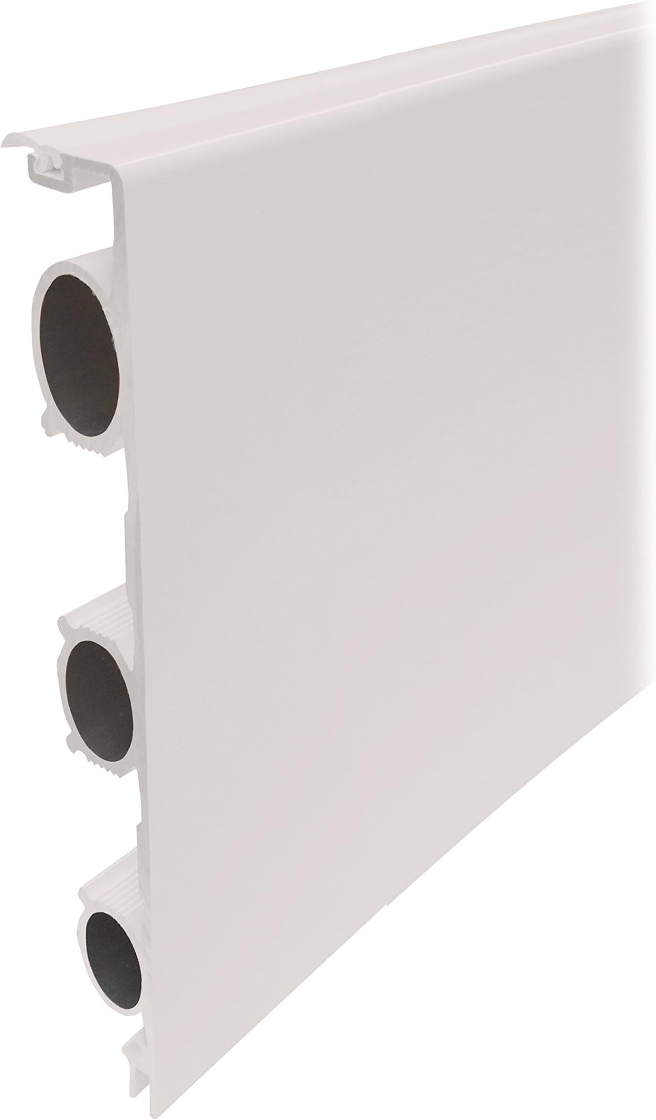 ThermaSkirt 5060528620734 Room Radiator Replacement Kit, 2400 W, White RAL 9010, 2 Pipe, Set of 104 Pieces