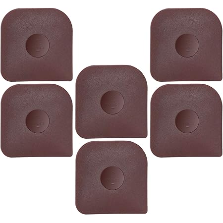 Dryo Pan Scrapers Plastic, 6 Pack Pan Cleaner Tools,Durable Pot Scraper, Perfect for Messy Pan and Pot, Kitchen Accessory, Housewarming Gift, Cleaning Tool, Cooking