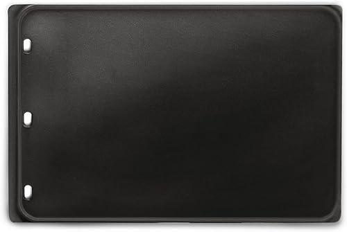 Miniatura 11 de Napoleon Plancha reversible de hierro fundido, se adapta a todas las parrillas portátiles TravelQ serie 285, antiadherente, asa de transporte