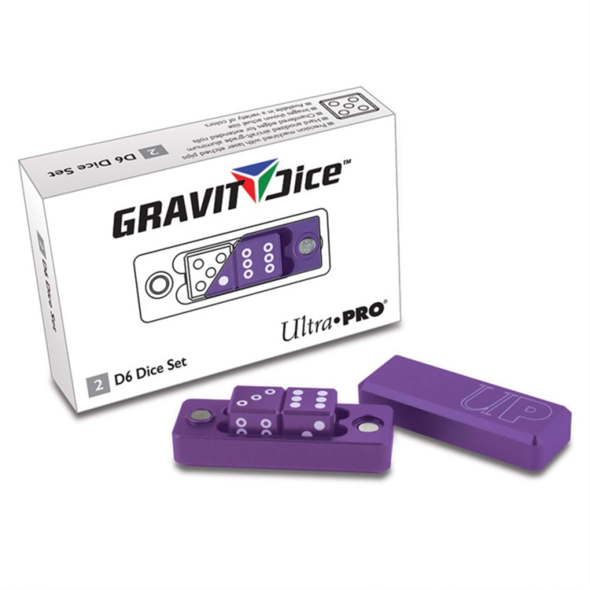 Ultra Pro D6-2 Dice Set Gravity Dice - Royal