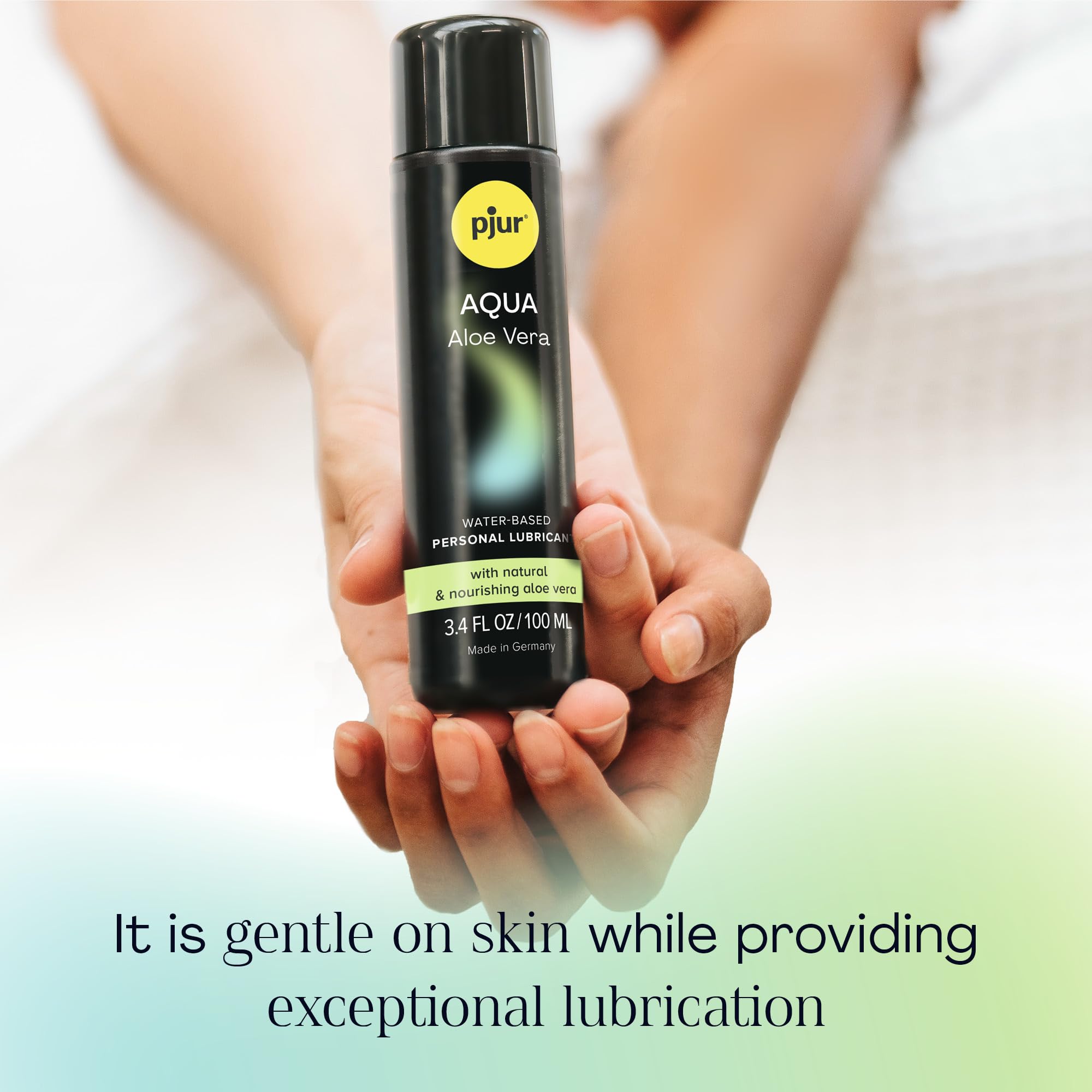 pjur aqua premium water-based personal lubricant Pjur Aqua Water-Based Personal Lubricant 3.4 oz main image 1
