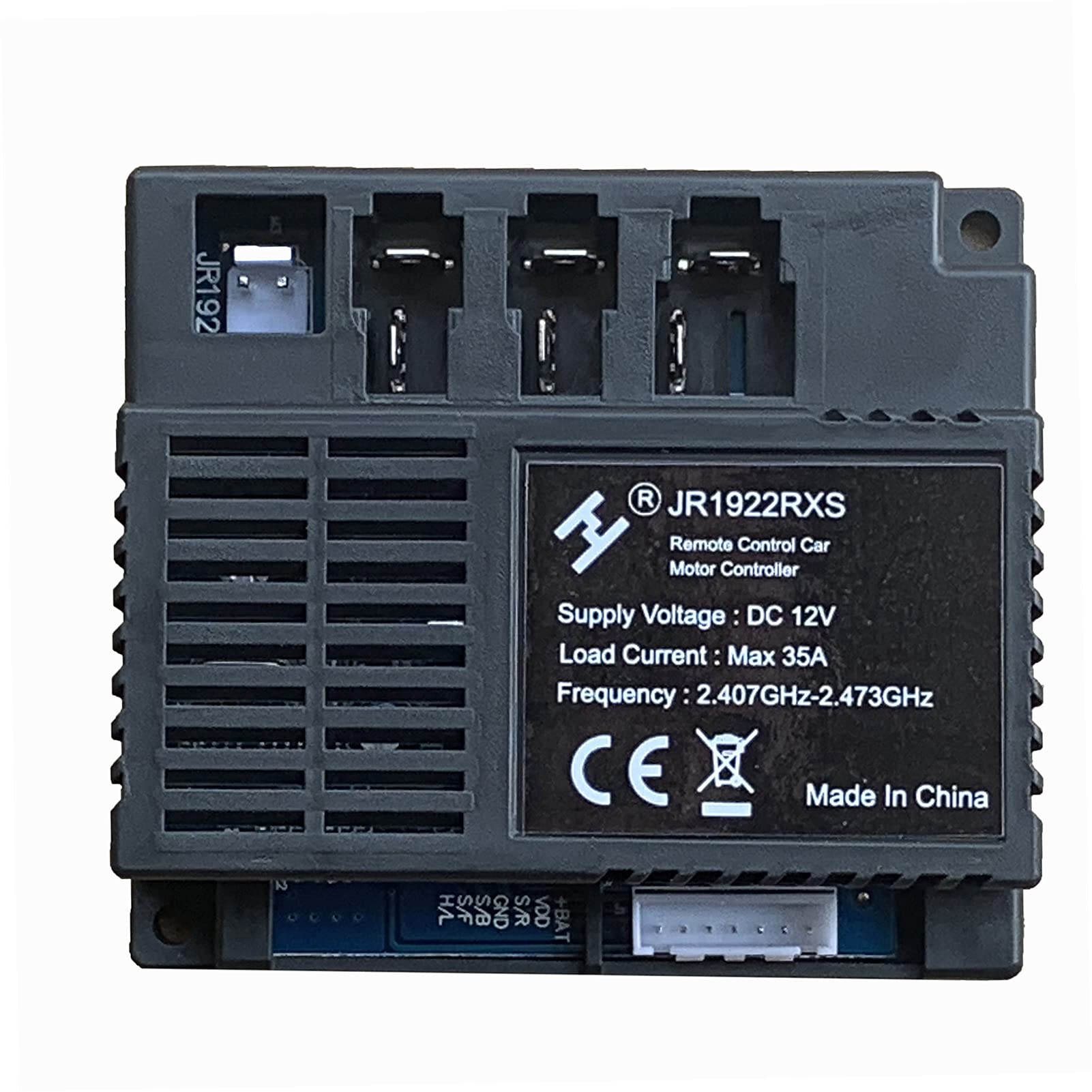 JR1922RXS Receptor de 12 V para niños, juguetes para coche, controlador de 12 voltios, placa base para niños, piezas de repuesto de coche eléctrico 3