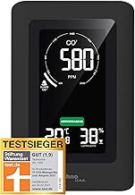 Technoline Co2 Messgerät WL1030, CO2-Anzeige, CO2-Ampel mit grafischen Lüftungsempfehlungen, NDIR