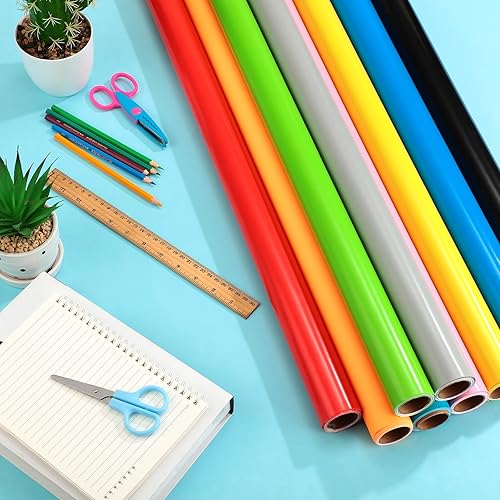 Miniatura 3 de Estune Paquete de 12 tablones de anuncios para aula, 4 x 15 pies, resistentes a la decoloración, tablero de anuncios, rollo de papel para tablero de