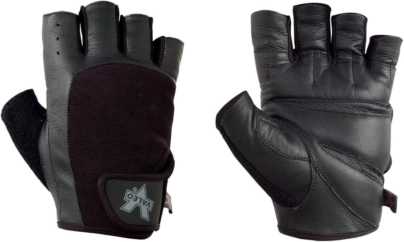 Valeo Women's Machine Washable Competition Lifting Gloves With Double Leather