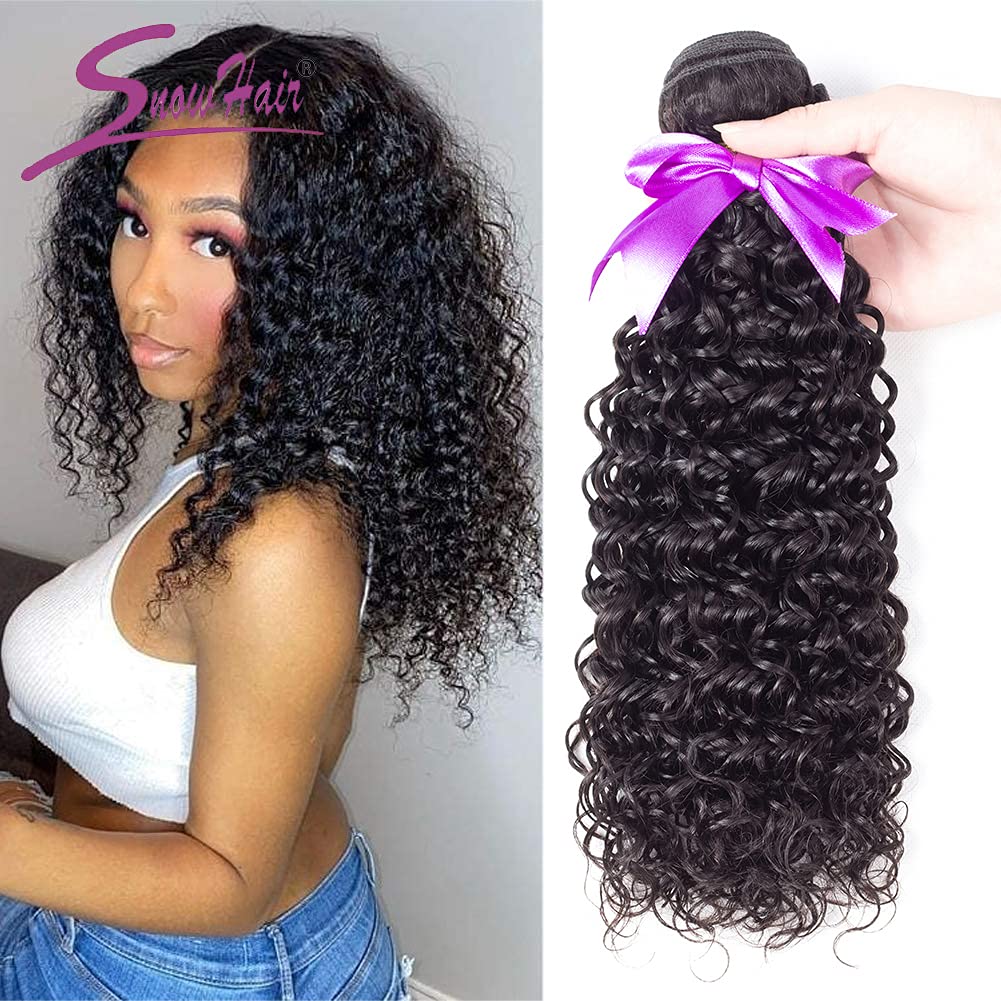 (36cm ) - Malaysian Curly Virgin Hair Only One Bundle 100% 8A Unprocessed Malaysian Sexy Deep Curly Weave Human Hair Extensions Natural Colour (36cm )