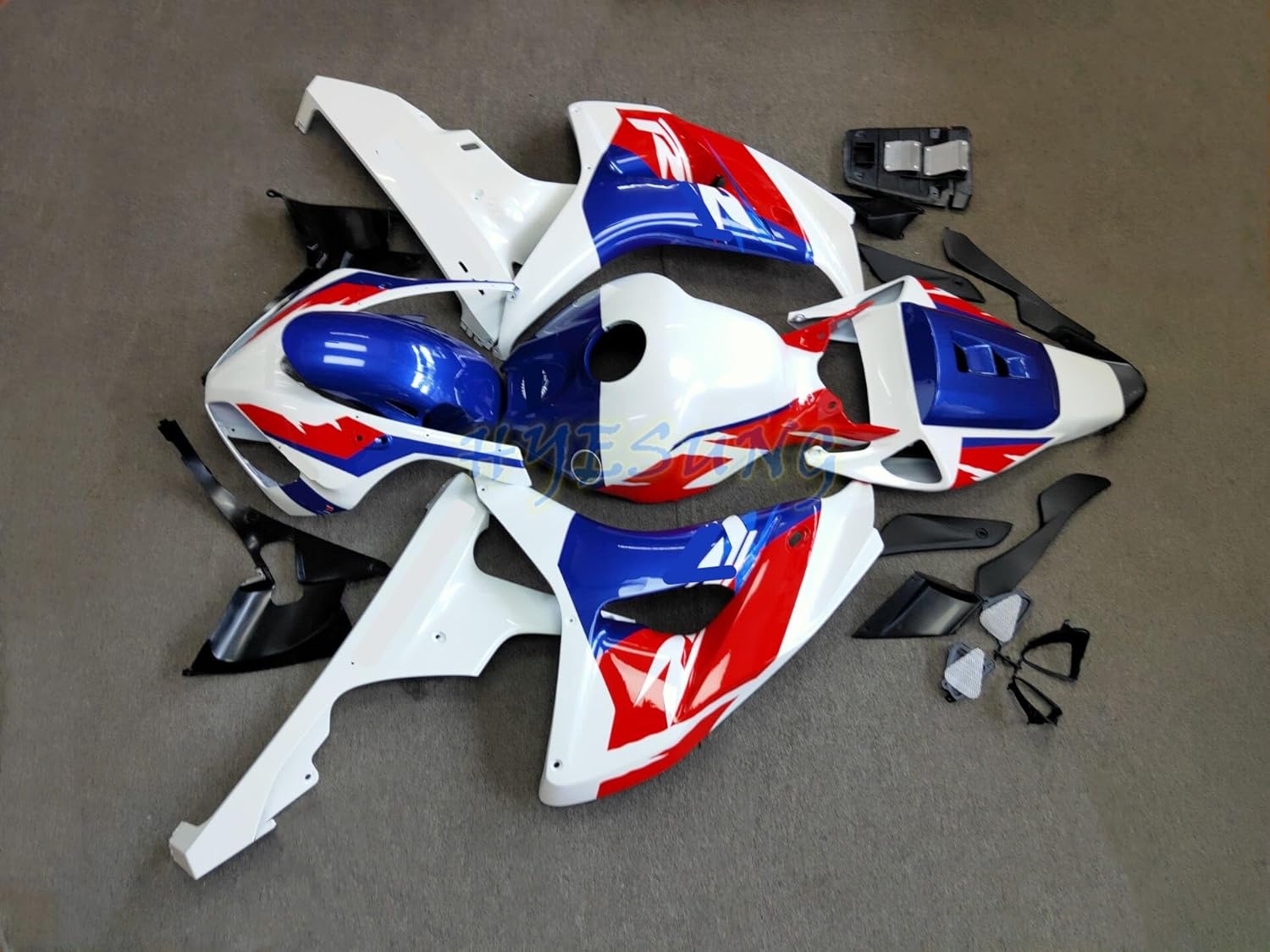 SPMOTOグロスピュアパープルフルフェアリングバイクエクステリアパーツ