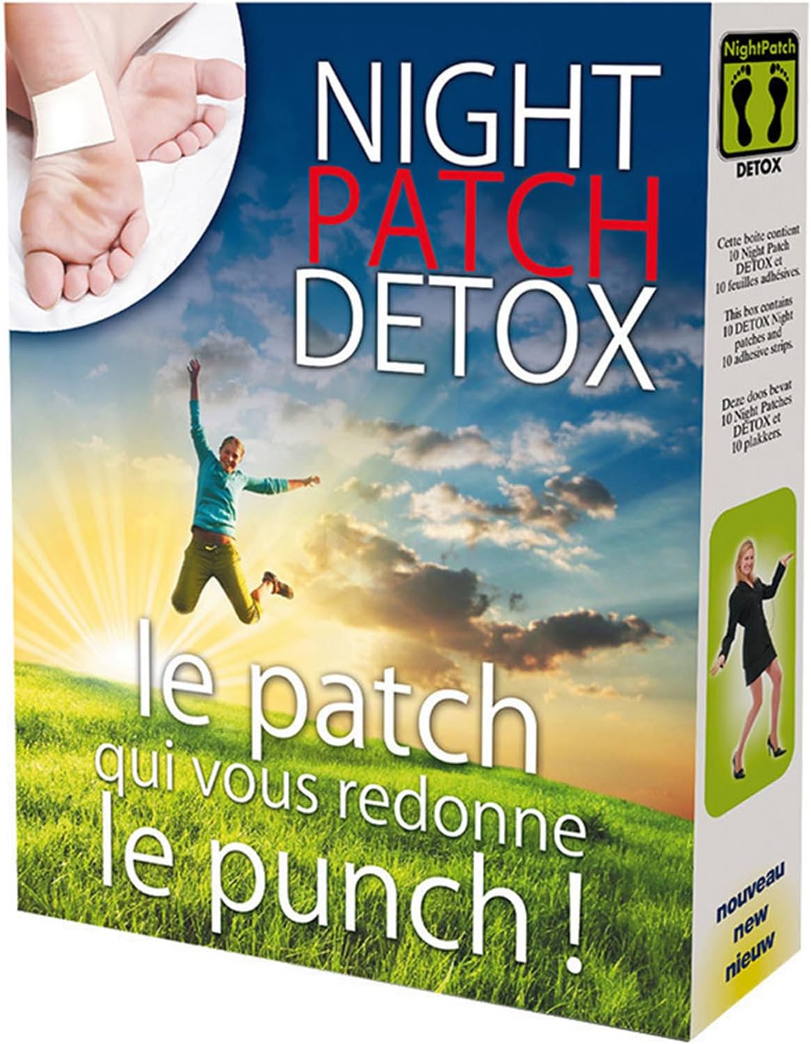 Patchs Détox Magnétothérapie Auris - Lot De 10 - Neuf Avec Emballage