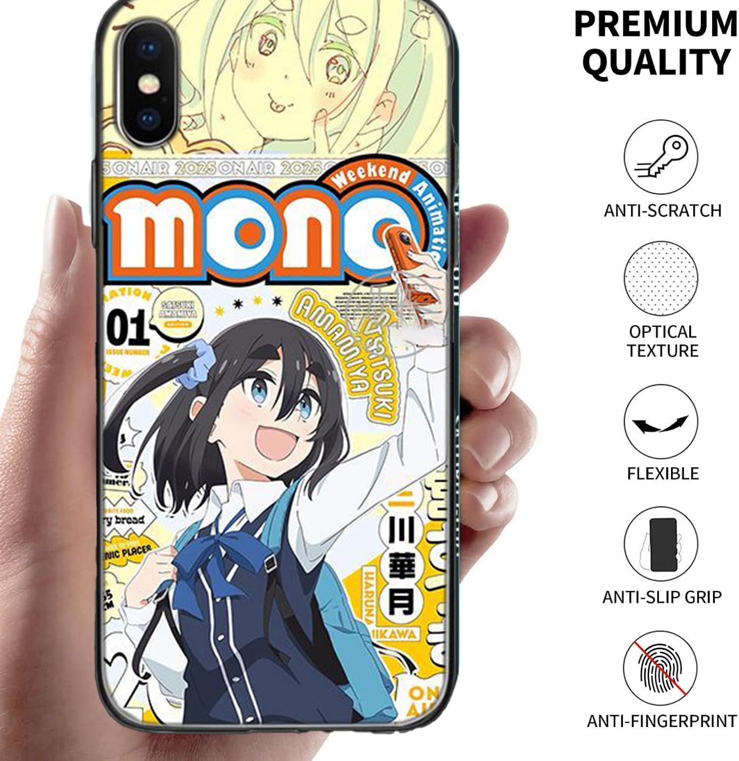 Amazon.co.jp: [HESHI] mono もの スマホケース iPhoneケース