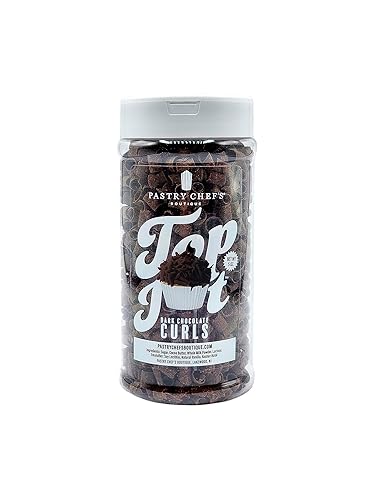 Miniatura 6 de Pastry Chef's Boutique - Rizos de chocolate belga - Blossom Curls Duo Chocolate - 5 oz