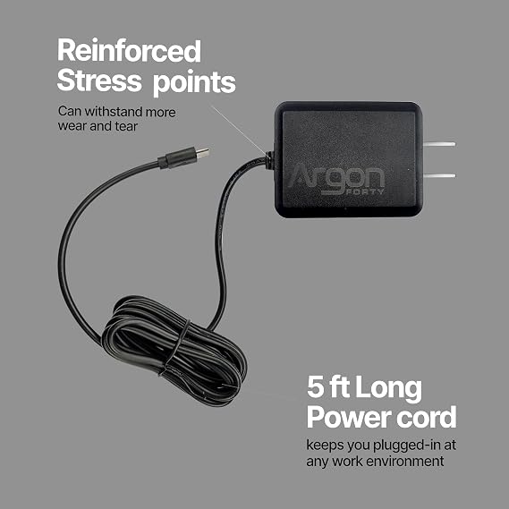 Argon 5.25V 3A Power Supply for Raspberry Pi 3 & Zero - Micro USB, UL