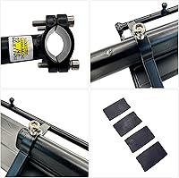 Vista 4 de UPANBIKE Soporte trasero para bicicleta de montaña, bicicleta de carretera, tija de sillín montada, longitud ajustable