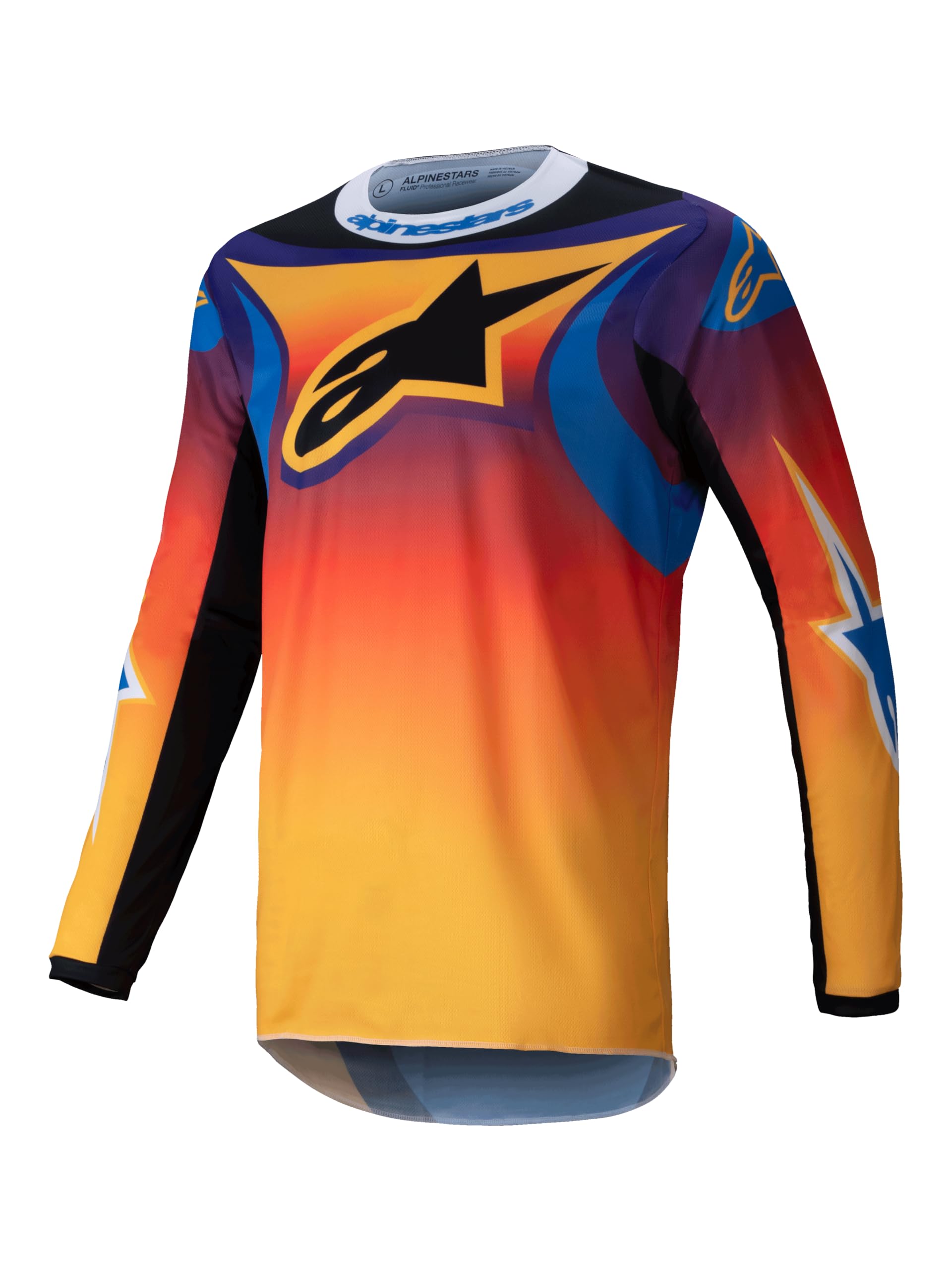Alpinestars 3761025-9230-L: Fluid Wurx Jersey Multicolor Lg