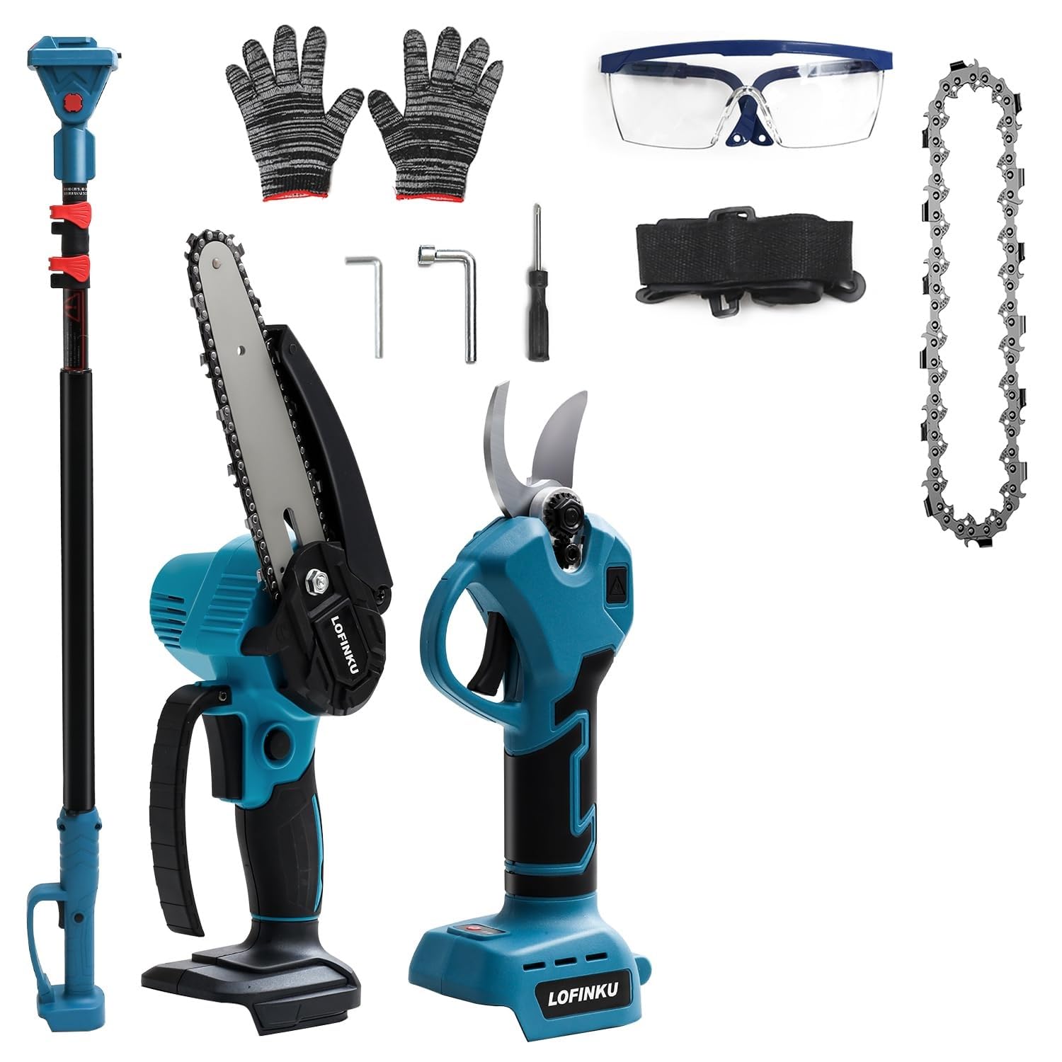 高枝チェーンソー 高枝電動バサミ 270CM延長ポール付 ブラシレスモーター搭載 Amazon | 高枝切りチェーンソー 高枝 チェーンソー 高枝切りバサミ た