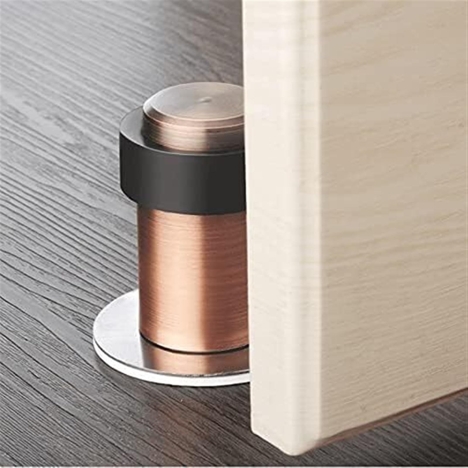 Tope de puerta de acero inoxidable, almohadilla protectora for puerta, protección anticolisión, topes de puerta redondos autoadhesivos, Protector de pared