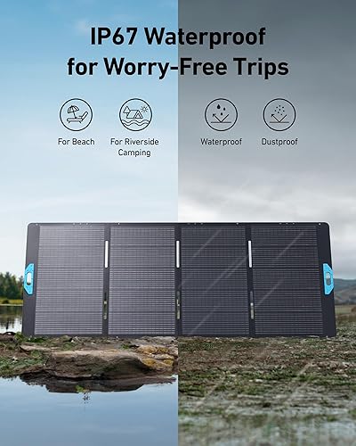 Miniatura 6 de Anker SOLIX C1000 - Estación de energía portátil cpanel solar de 400 W, generador solar de 1800 W, batería LFP de 1056 Wh (LiFePO4), 6 salidas de