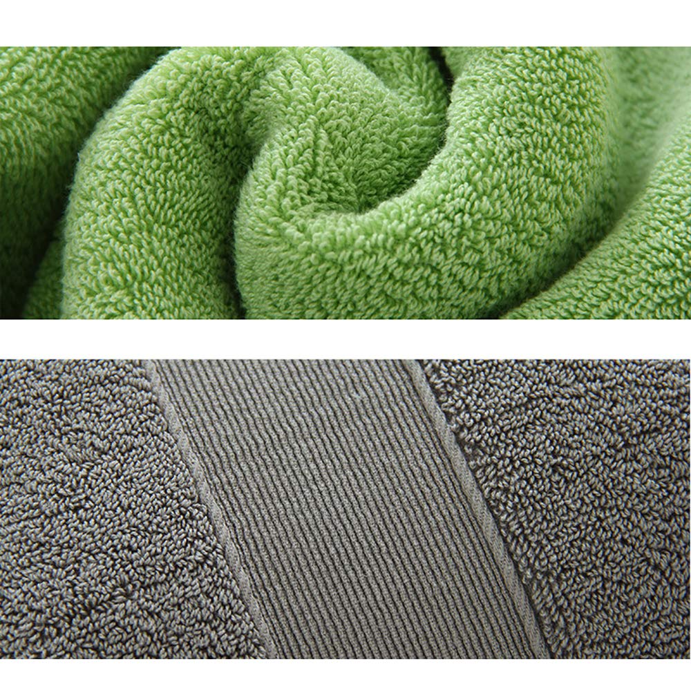 Asciugamani da Bagno in Cotone di Alta qualità, Morbidi, Assorbenti E Confortevoli, Adatti a Famiglie di Sport all'Aria Aperta negli Hotel 80 * 150 Cm (Set di 2), A