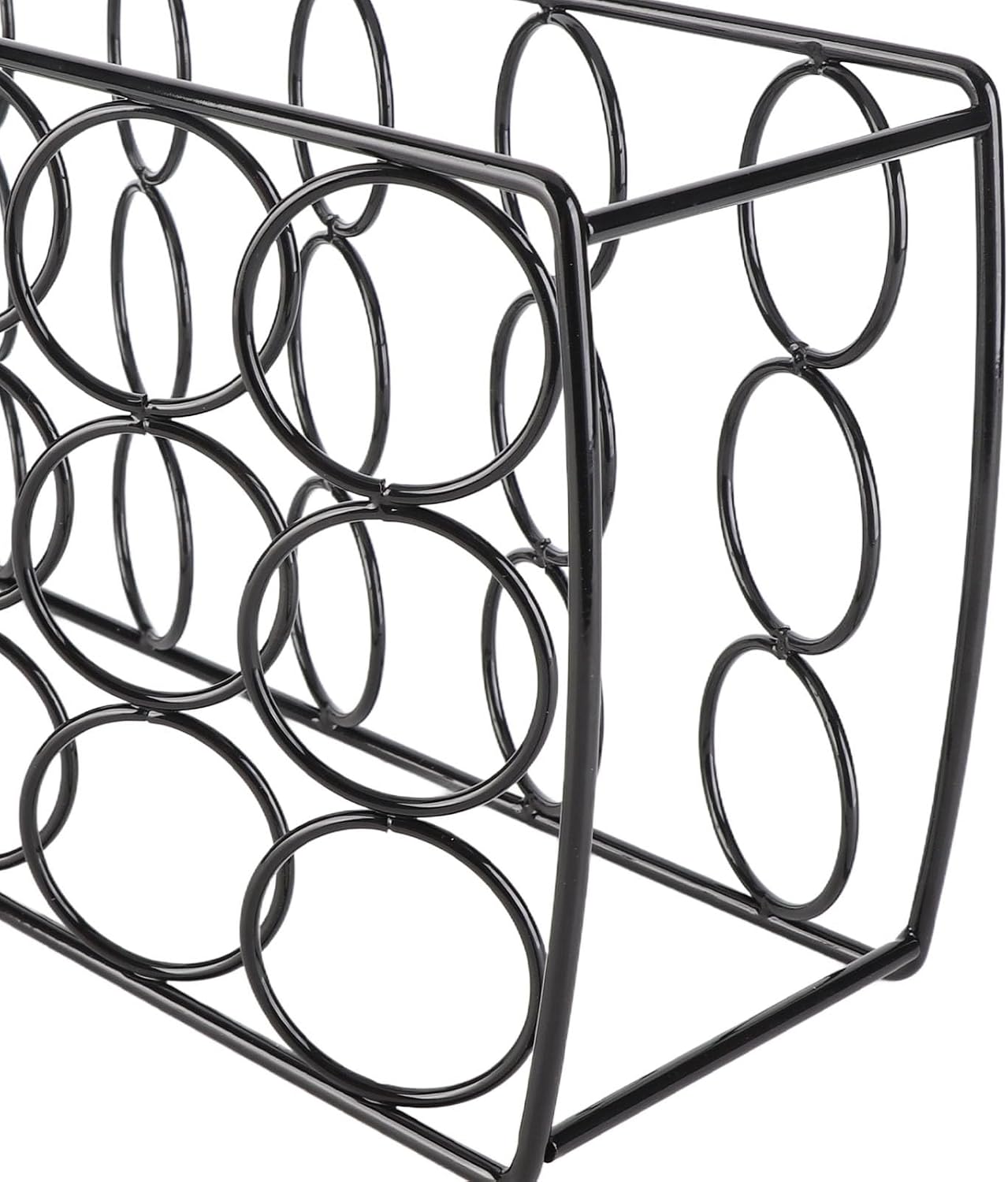 Coffee Pods Holder Pre Assembled Stainless Steel 360 Degree Rotating Stand with 30 Compartments for Coffee Capsules, Kitchen Countertop Organizer for Home or Coffee Shop