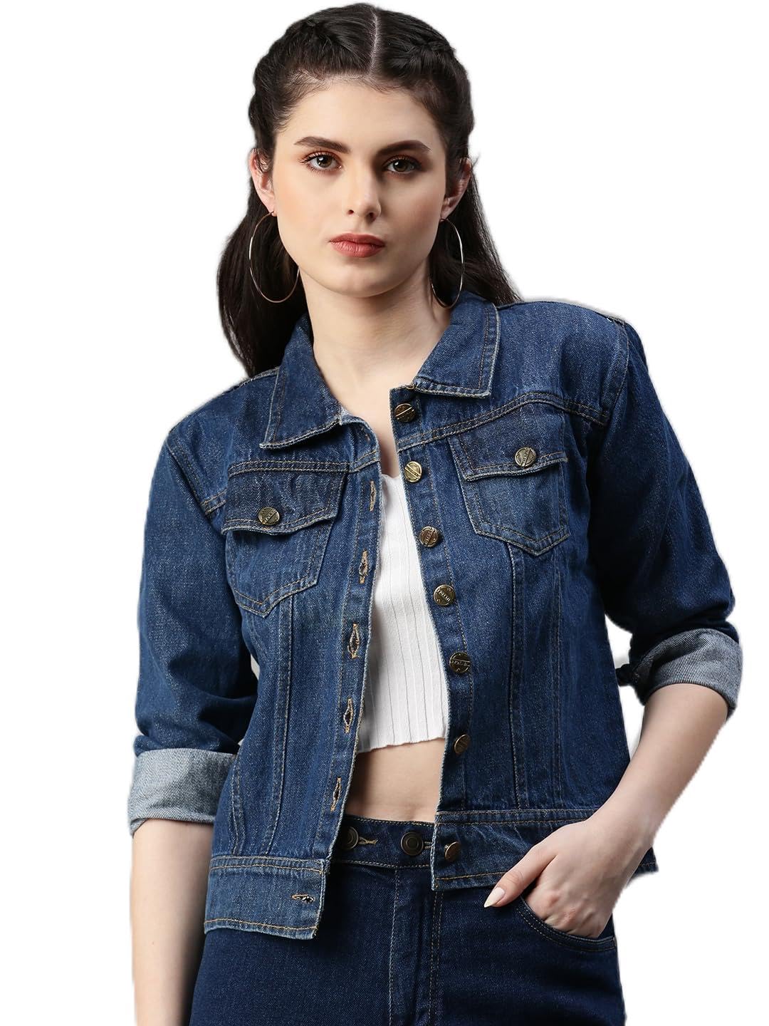 voxati Women's Denim Jacket-picture-10