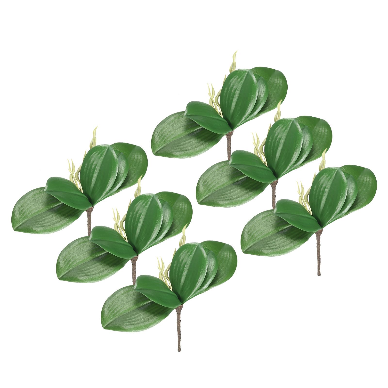 PATIKIL Faux Orchid Leaves 4.4 Inch