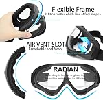 2 Pack Children's Safety Glasses with Anti Fog and UV Protection Perfect for Foam Blasters Gun