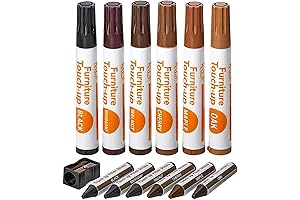 Katzco Furniture Repair Kit Wood Markers - Advanced Formula to Repair &...
