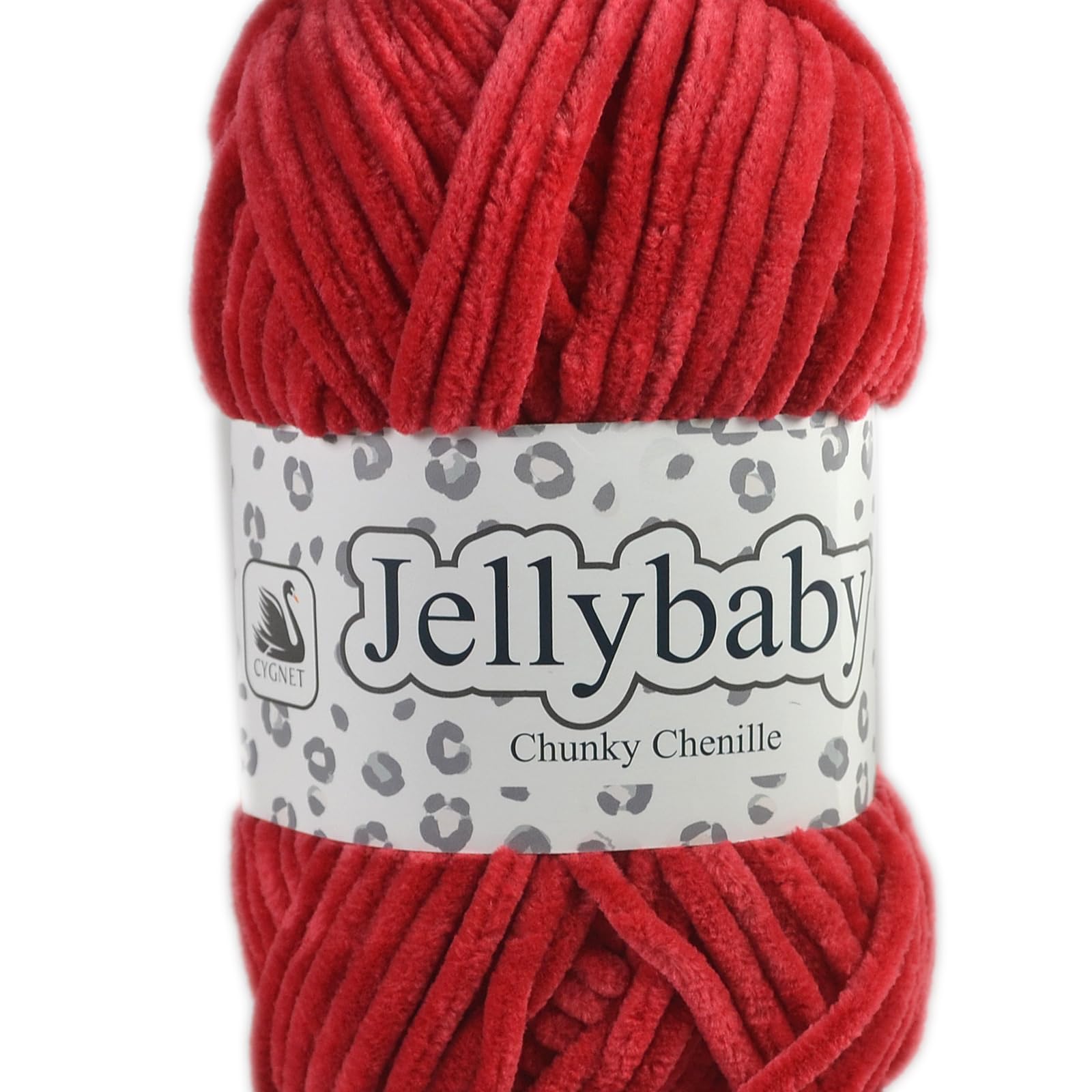Cygnet Jellybaby Chenille Chunky 100g - 100% Polyester (Postbox 030)