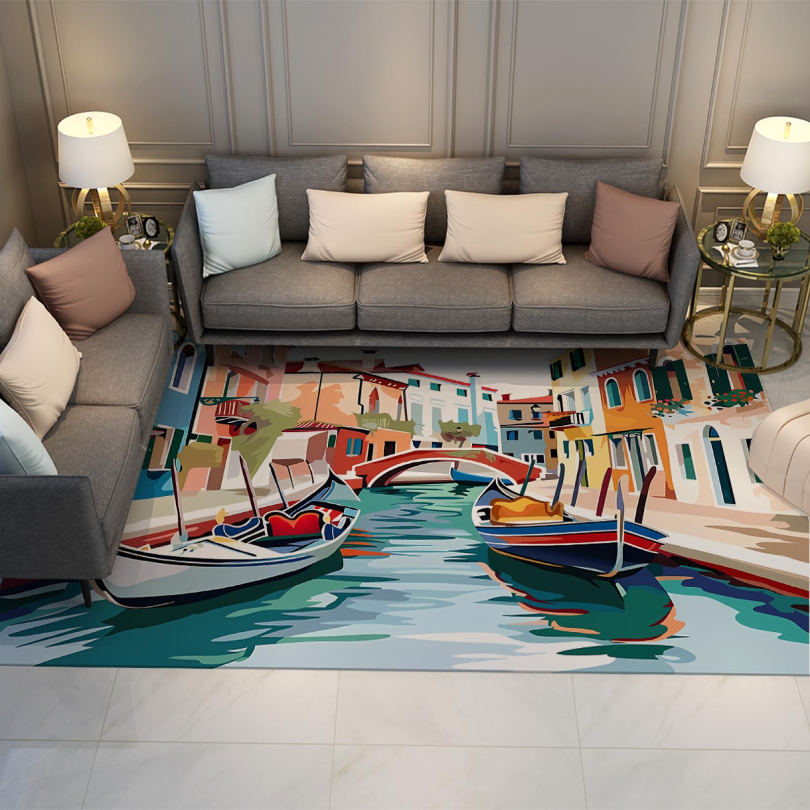 Tapis de dessin animé pliable pour protéger les sols et amuser les enfants