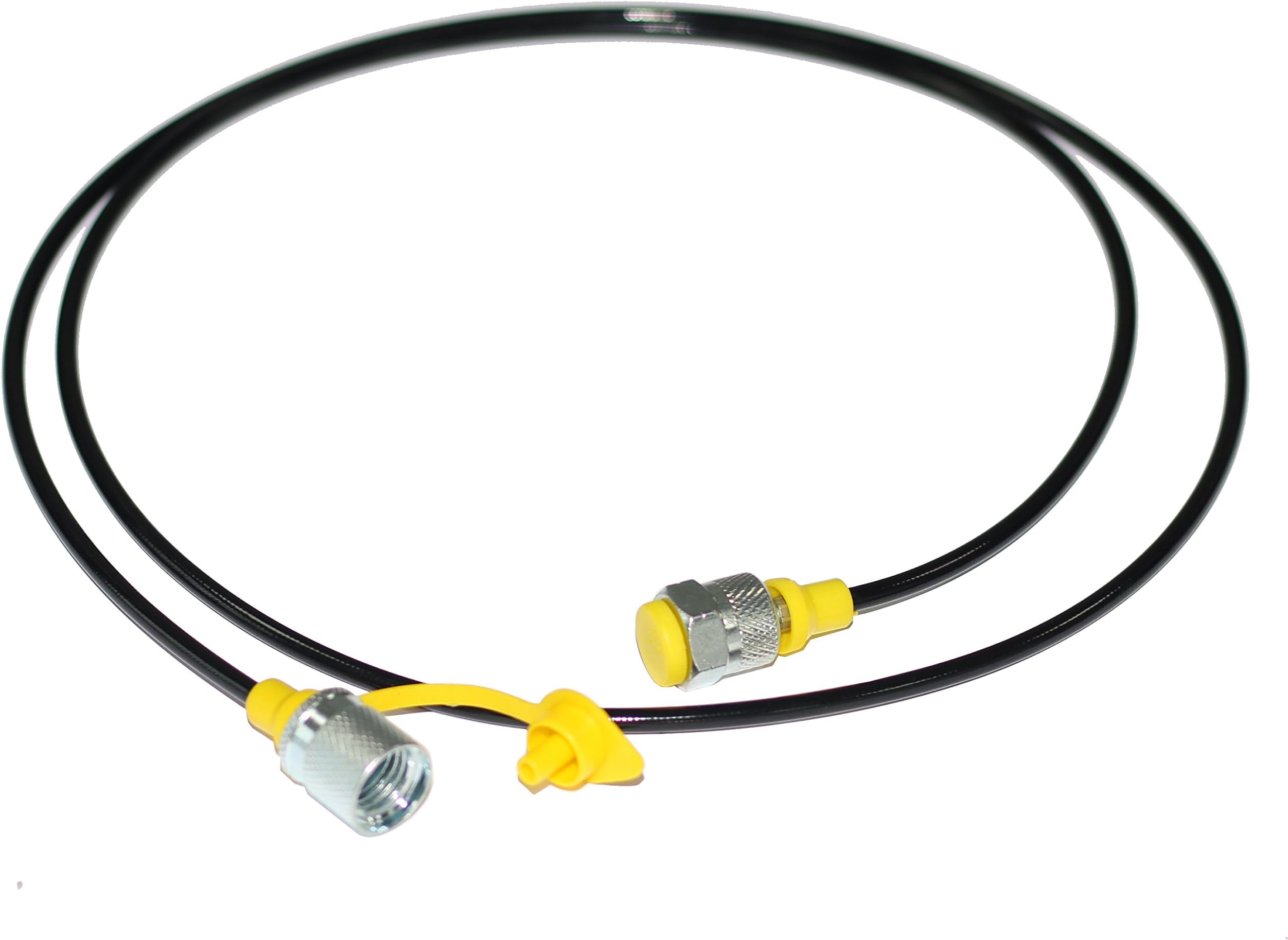 XZT NPT-M16 9000PSI/630BAR Hydraulic Pressure Test Hose,Test couling Hose (1.5FT/0.5m)