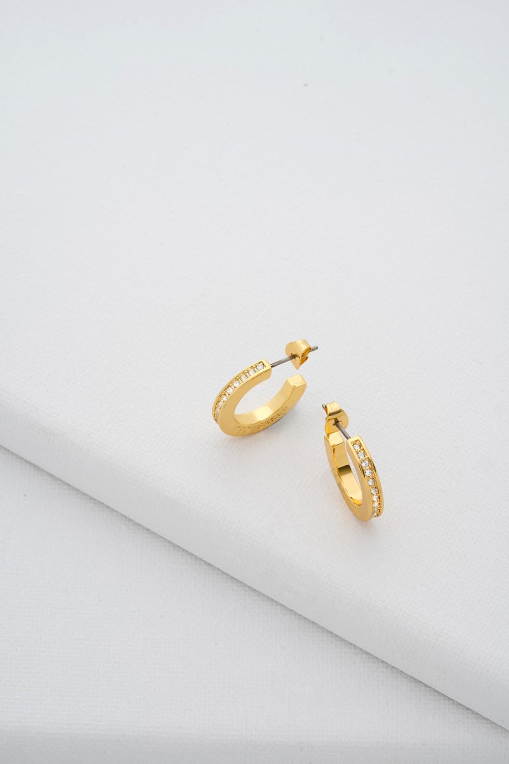 Ted Baker London Sinliaa Crystal Hoop Earrings For Women - Image 4