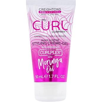 The Curl Company Styling Cream Gel for Shaping and Defining 50ml Professional Formula with Nourishing Curplex and Moringa Oils Experts for Loose to Frizzy Curls Kinks & Waves.