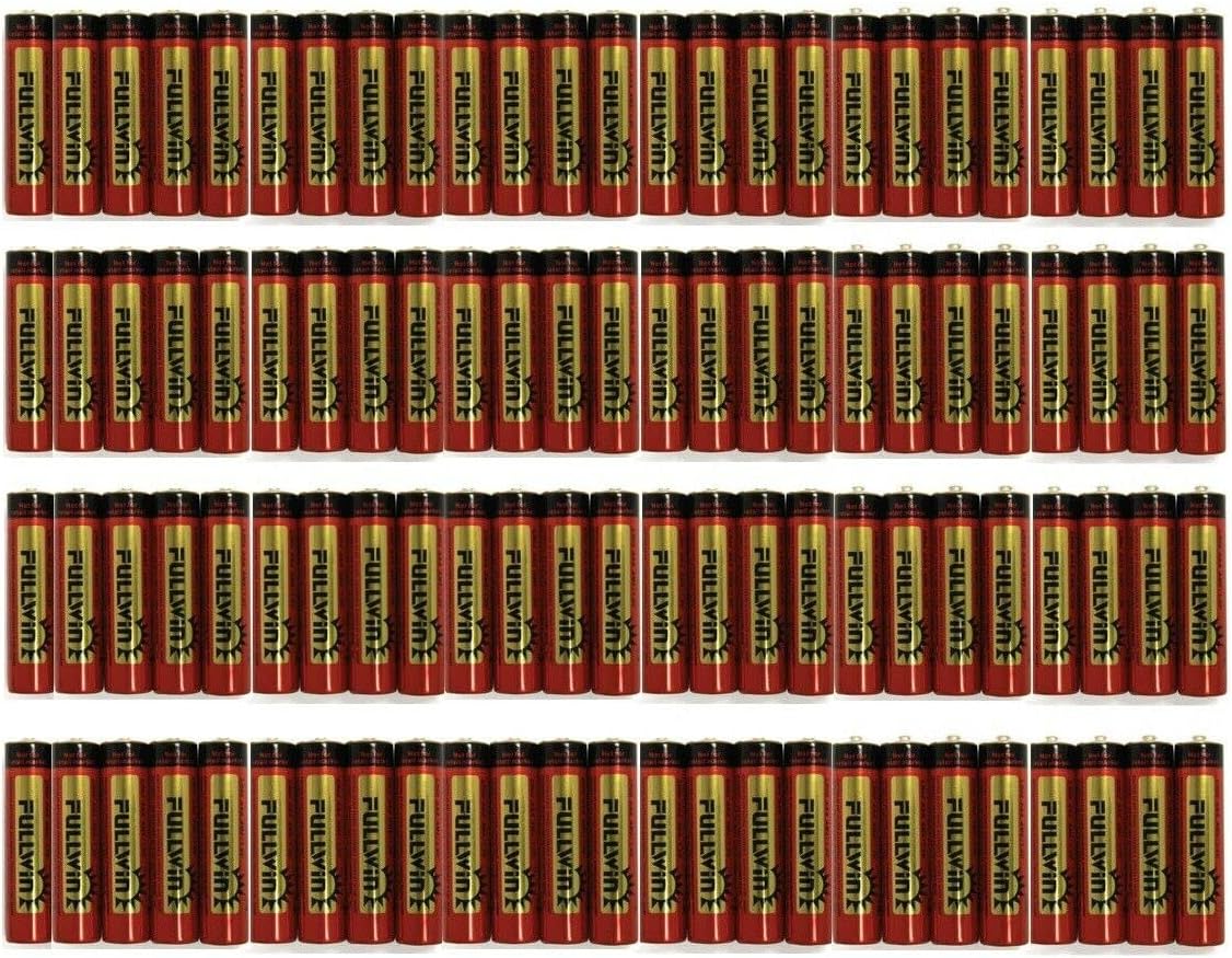 Motion Essentials 100 Count AAA 1.5v Alkaline Batteries- Fullwin Brand