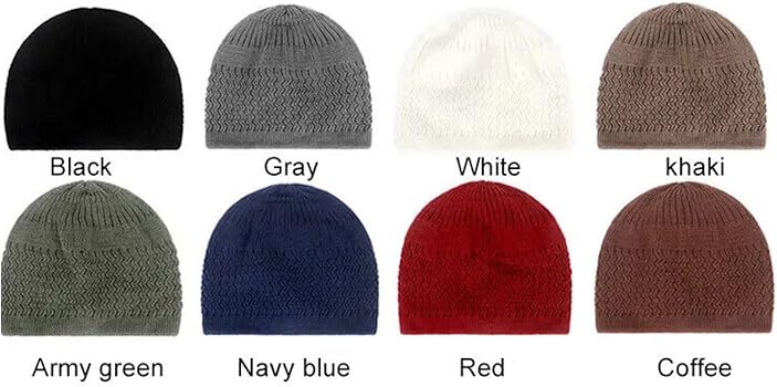 Generic Breathable Cotton Stretchy Islamic Muslim Knitting Kufi