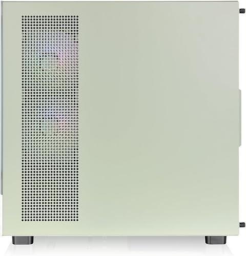 Vista 10 de Thermaltake View 300 MX TG ARGB Motherboard Sync E-ATX - Carcasa para computadora de torre media con ventilador ARGB frontal de 0.079 x 7.874 in