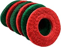 Vista 1 de Terminal de batería Arandelas de fibra anticorrosión Protector de terminal de batería (rojo y verde, 6 piezas)