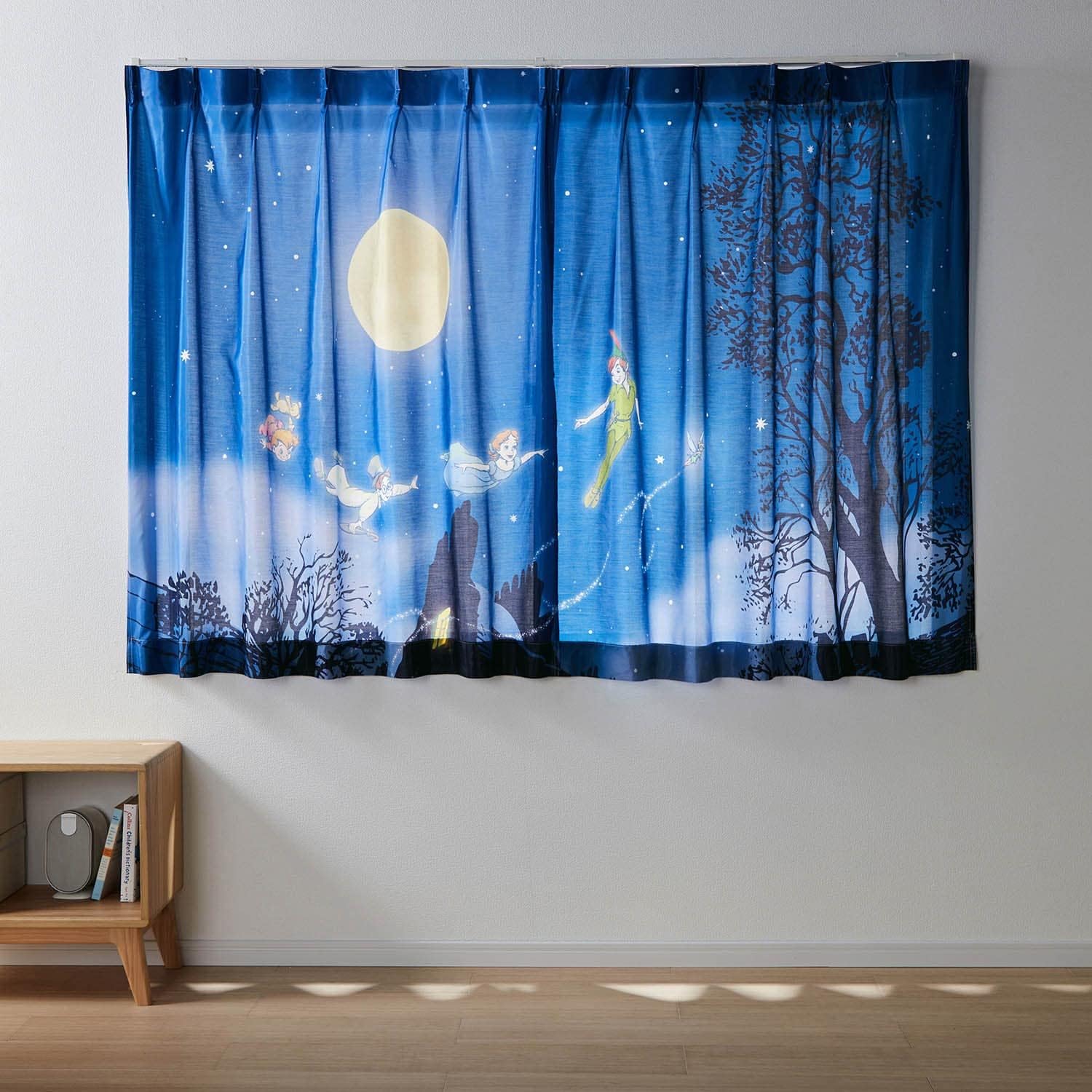 ☆専用☆ムーミン ミィ カーテン タイニーフラワー Blue 楽天市場