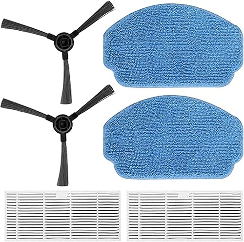 Miniatura 3 de NUHFUFA Cepillo lateral de repuesto compatible con robot aspirador MAMNV BR150BR151, para ZCWA BR150BR151, para ONSON BR150BR151