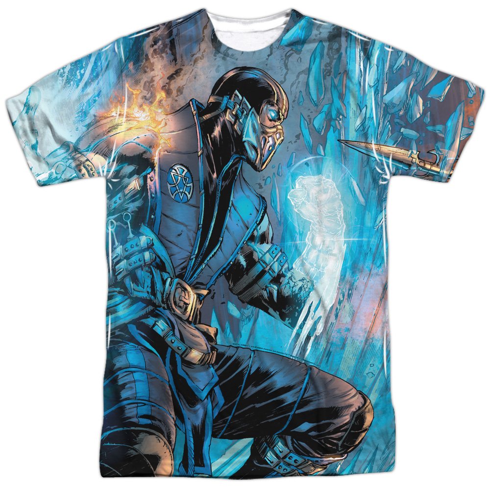 Amazon.com: Mortal Kombat- Sub Zero Vs. Scorpion T-Shirt