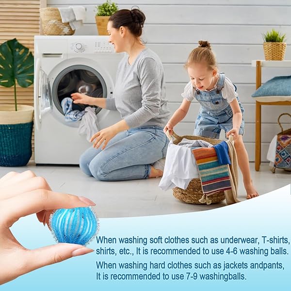 Washing Machine Hair Catch, 8 Pieces Washing Machine Hair Catch, Reusable Hair Collector, Removes Cat, Dog and Other Pets from Clothes and Clothes (Blue) - 2