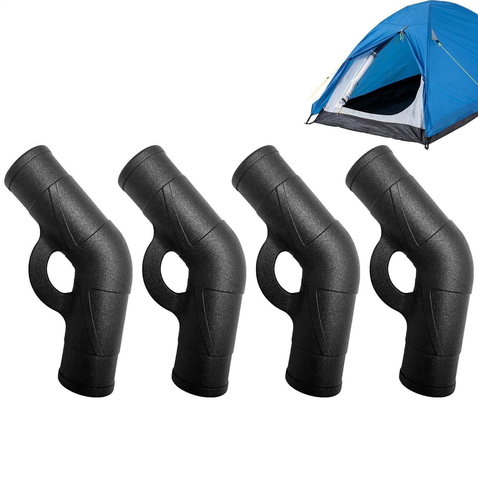 Canopy Tent Pole Connectors 130 Degree Elbow Fitting Curved Frame Support