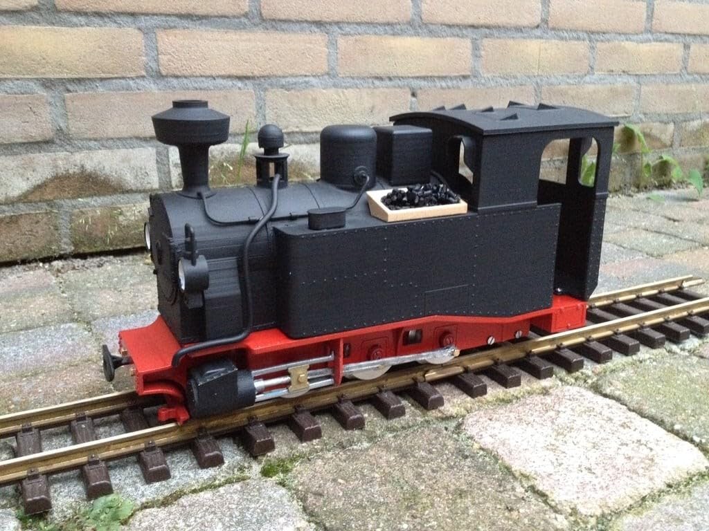 Saxon 1K G-Scale Locomotive – 3D Printed Model Train Kit - Custom