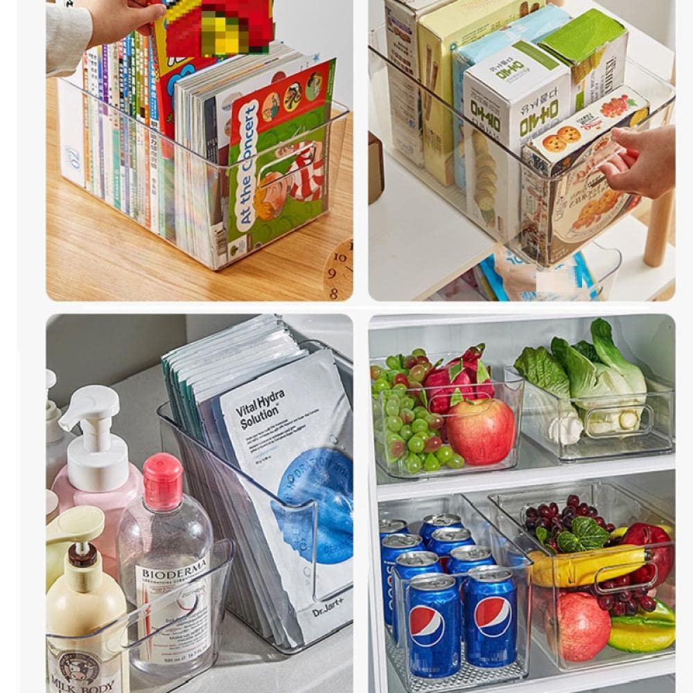 冷蔵庫がスッキリする整理収納　 収納ケース 透明 プラスチック 中サイズ Amazon｜収納ケース収納ボックス収納ボックス透明プラスチック冷蔵庫