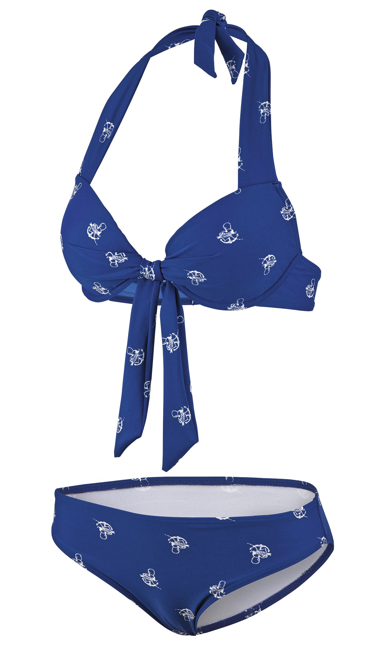 Beco Women's Underwired Bikini Set, B-Cup Sailors Romance Bikini Set