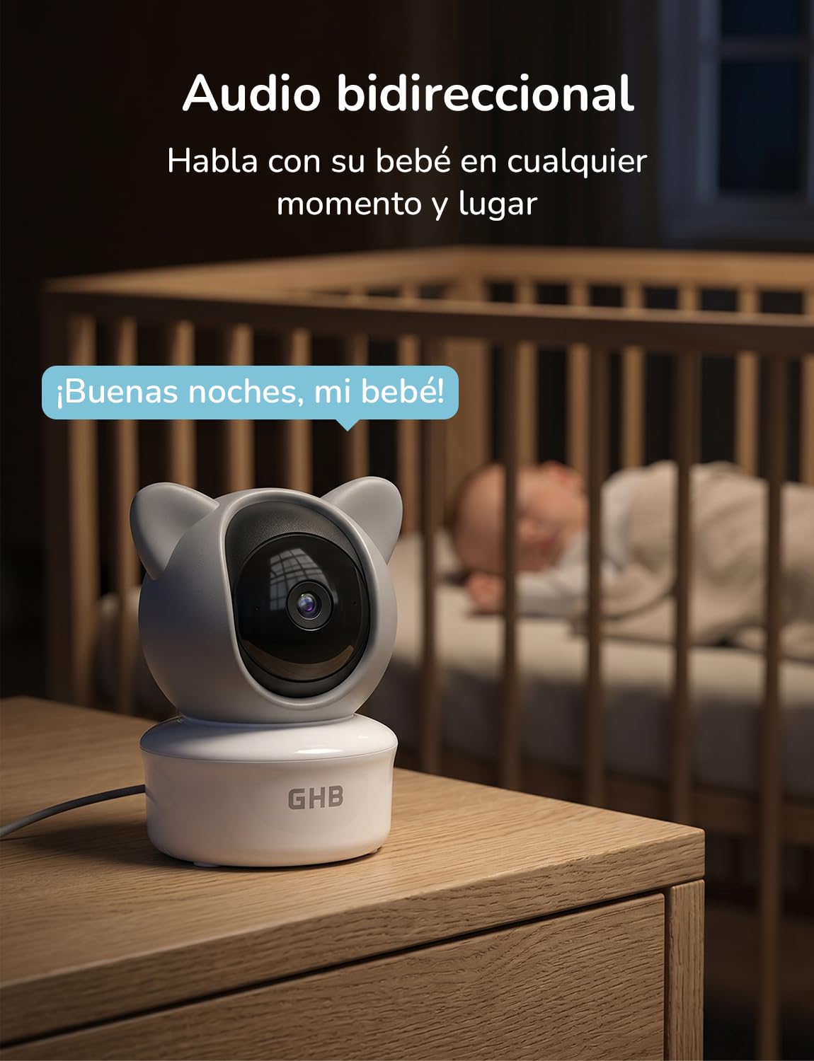 GHB Cámara Camara Vigilancia Bebe de Modelo de BABY6T