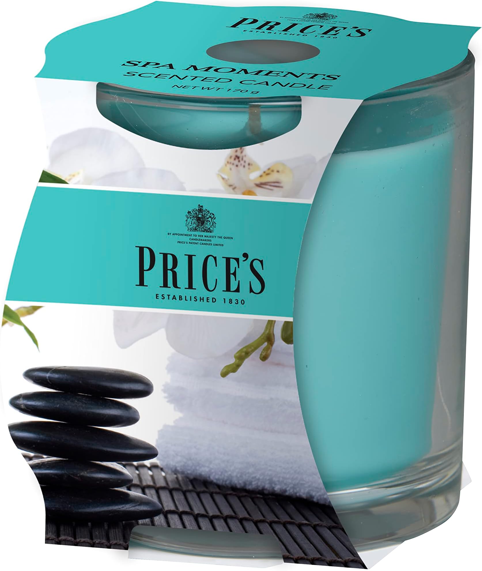 Price's - Spa Moments Jar Candle - Delicious, Fresh, Quality Fragrance - Long Lasting Scent - Up to 45 Hour Burn Time