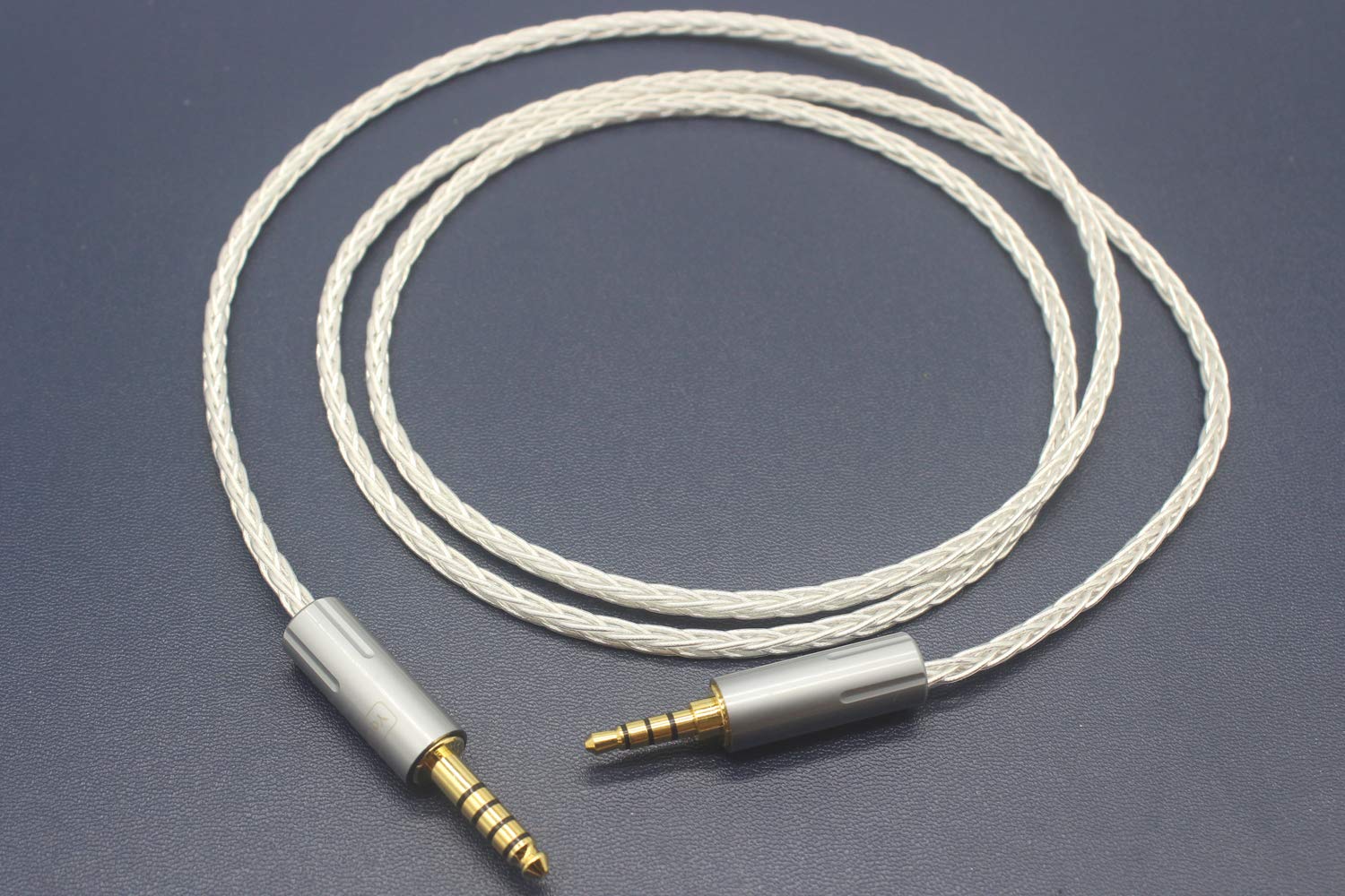 Amazon.com: Youkamoo 3.5mm to 4.4mm Balanced Cable, 8 Core Silver
