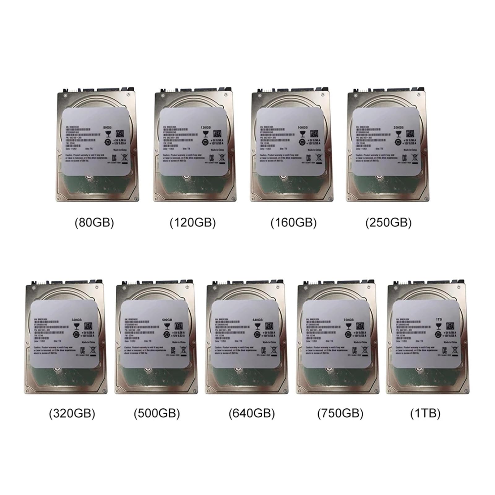 500 GB/640 GB/750 GB 2,5-calowy wewnętrzny dysk twardy SATA do PS3/PS4/Pro/konsola do gier na dysk twardy HDD HD 300M/S srebrny