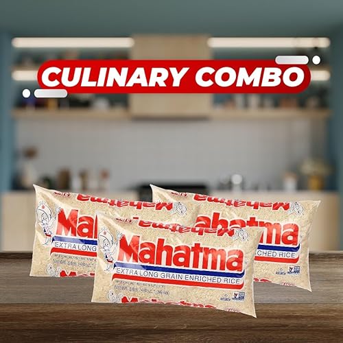 Miniatura 3 de 3 bolsas de arroz enriquecido con grano extra largo, 48 onzas cada una con caja Catsa essentials Pack, perfectas para cocinar a granel y comidas