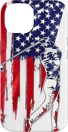 Miniatura 4 de Funda divertida de golf con bandera estadounidense para iPhone 11 Pro Max